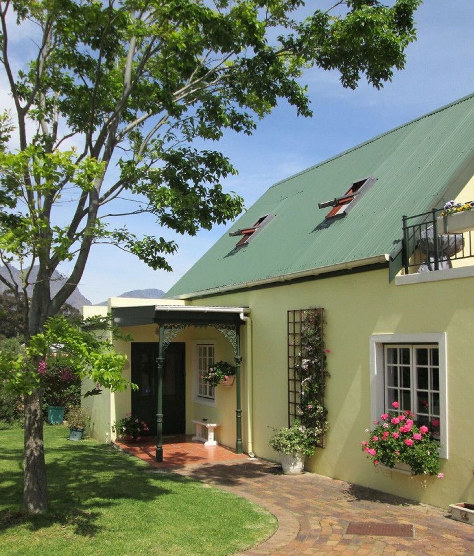 Villa-Roux Garden Cottage Franschhoek Bagian luar foto